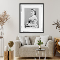 Historic Framed Print, Hawley Hon. John B. of Ill. M.C. [crossed out] Capt. of Co. H 45th Regt. Ill Vol. Inf.,  17-7/8" x 21-7/8"