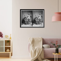 Historic Framed Print, Hon. Alpheus S. Williams of Mich. Commissioned Brig. General of Mich. Volunteers April 24 1861 and of U.S. Volunteers May 17 1861,  17-7/8" x 21-7/8"