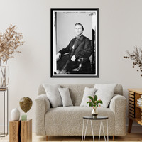 Historic Framed Print, Hon. Daniel Clark of N.H.,  17-7/8" x 21-7/8"
