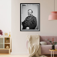 Historic Framed Print, Hon. Daniel E. Somes of Maine,  17-7/8" x 21-7/8"