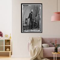 Historic Framed Print, Hon. Fernando Wood of N.Y.,  17-7/8" x 21-7/8"