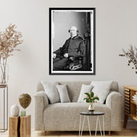Historic Framed Print, Hon. Horatio Seymour,  17-7/8" x 21-7/8"