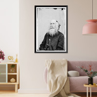 Historic Framed Print, Hon. J. W. Forney - 3,  17-7/8" x 21-7/8"