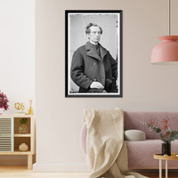 Historic Framed Print, Hon. Jas. Pike of New Hampshire,  17-7/8" x 21-7/8"