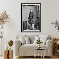 Historic Framed Print, Hon. Jas. S. Pike of New Hampshire - 2,  17-7/8" x 21-7/8"