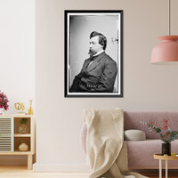 Hon. Jefferson Franklin Long of GA, Vintage Poster