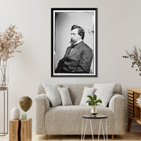 Hon. Jefferson Franklin Long of GA, Vintage Poster