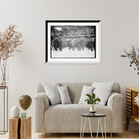 Historic Framed Print, Chas. W. Morse taken to tombs, crowd following, New York - 2,  17-7/8" x 21-7/8"