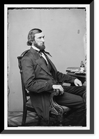Hon. Jeremiah Haralson of Alabama. Killed by wild beasts near Denver Colorado about 1916, Historic Reproduction