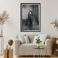 Historic Framed Print, Hon. John Peter C. Shanks of Ind.,  17-7/8" x 21-7/8"