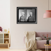 Historic Framed Print, Hon. Kellian Van Rensalear Whaley of Va & W.Va. - 2,  17-7/8" x 21-7/8"