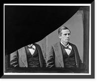 Historic Framed Print, Hon. O. H. Browning,  17-7/8" x 21-7/8"