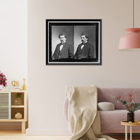 Historic Framed Print, Hon. Peter Godwin Van Winkle of W. Va,  17-7/8" x 21-7/8"