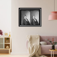 Historic Framed Print, Hon. Roger Q. Mills of Texas,  17-7/8" x 21-7/8"