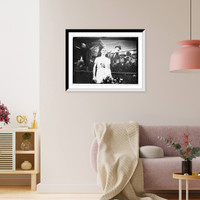 Historic Framed Print, Jas. Crowley, winner of the Yonkers Marathon, New York,  17-7/8" x 21-7/8"
