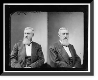 Historic Framed Print, Howard. Hon. Jacob Merritt of Mich. Drew up platform of the first convention ever held by the Republican Party and christened that party in 1854,  17-7/8" x 21-7/8"