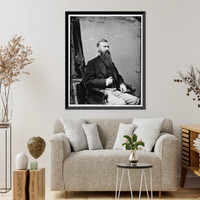 Historic Framed Print, J. M. Krebs - 3,  17-7/8" x 21-7/8"