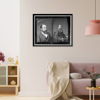 Historic Framed Print, Joyce Hon. Rep. Charles Herbert of Vermont Lt. Col. of 2nd Vermont Vols. U.S.A.,  17-7/8" x 21-7/8"