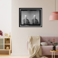 Historic Framed Print, Judge Amosa Parker of N.Y. - 2,  17-7/8" x 21-7/8"