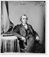 Historic Framed Print, Kerr Hon. Michael C. of Ind. Speaker of H of R,  17-7/8" x 21-7/8"