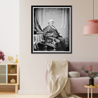 Historic Framed Print, Lt. Col. W. H. Sackett,  17-7/8" x 21-7/8"