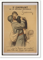 3e Emprunt de la Deacutefense Nationale. Souscrivez pour la France qui combat! Pour celle qui chaque jour grandit, Historic Reproduction