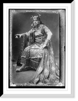 Historic Framed Print, Dalmores as "Herod", Mishkin, N.Y..Mishkin,  17-7/8" x 21-7/8"