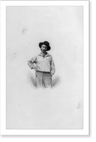 Historic Framed Print, Walt Whitman,  17-7/8" x 21-7/8"