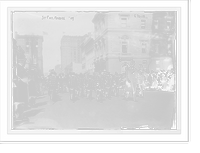 Historic Framed Print, Marchers, St.Patrick Parade, New York,  17-7/8" x 21-7/8"