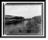 Historic Framed Print, Dutch Gap Canal,  17-7/8" x 21-7/8"