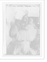 Historic Framed Print, Mrs. Knox holding her baby, Harris & Ewing.Harris & Ewing,  17-7/8" x 21-7/8"