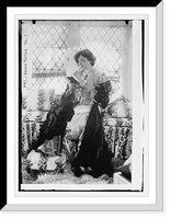 Historic Framed Print, Mrs. J. Brown Potter, seated reading,  17-7/8" x 21-7/8" Historic Framed Print, Mrs. J. Brown Potter, seated reading,  17-7/8" x 21-7/8"