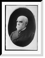 Historic Framed Print, J.H. Millard, cameo portrait,  17-7/8" x 21-7/8"