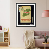 All in one with the Irish Canadian Rangers 199th Overseas Battalion, Vintage Wall Art