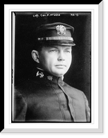 Historic Framed Print, Lieut. Com. R. McLean,  17-7/8" x 21-7/8"
