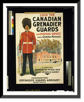 Join the Canadian Grenadier Guards, Antique Wall Art