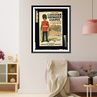Join the Canadian Grenadier Guards, Antique Wall Art