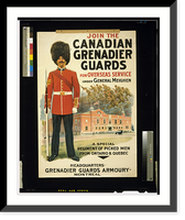 Join the Canadian Grenadier Guards, Antique Wall Art