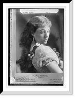 Historic Framed Print, Clara Morris, as Camille, Sarony, N.Y,.Sarony,  17-7/8" x 21-7/8"