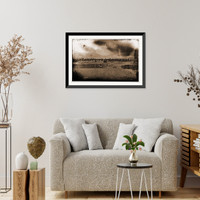 Historic Framed Print, Morris Island South Carolina. Unidentified artillery unit - 2,  17-7/8" x 21-7/8"