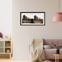 Historic Framed Print, Richmond Virginia. (Two women in black),  17-7/8" x 21-7/8"