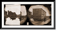 Historic Framed Print, Richmond Virginia. Ballard house on Franklin Street. (Photographers tent in foregro,  17-7/8" x 21-7/8"
