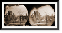 Historic Framed Print, Richmond Virginia. Burnt district - 6,  17-7/8" x 21-7/8"