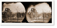 Historic Framed Print, Richmond Virginia. Burnt district - 6,  17-7/8" x 21-7/8"