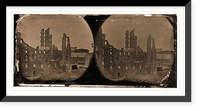 Historic Framed Print, Richmond Virginia. Haxall & Crenshaw flour mill. (Arch Street),  17-7/8" x 21-7/8"