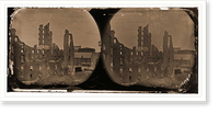 Historic Framed Print, Richmond Virginia. Haxall & Crenshaw flour mill. (Arch Street),  17-7/8" x 21-7/8"