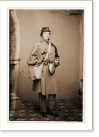 Historic Framed Print, Surg. T. M. Cheeseman 7th N.Y. SM - 2,  17-7/8" x 21-7/8"