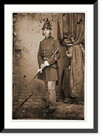 Historic Framed Print, Tuthill 7th NYSM - 2,  17-7/8" x 21-7/8"