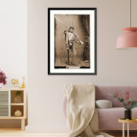 Historic Framed Print, A Union Volunteer - 2,  17-7/8" x 21-7/8"
