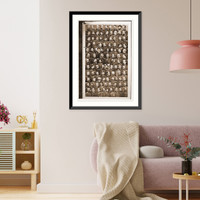 Historic Framed Print, Untitled - 10,  17-7/8" x 21-7/8"